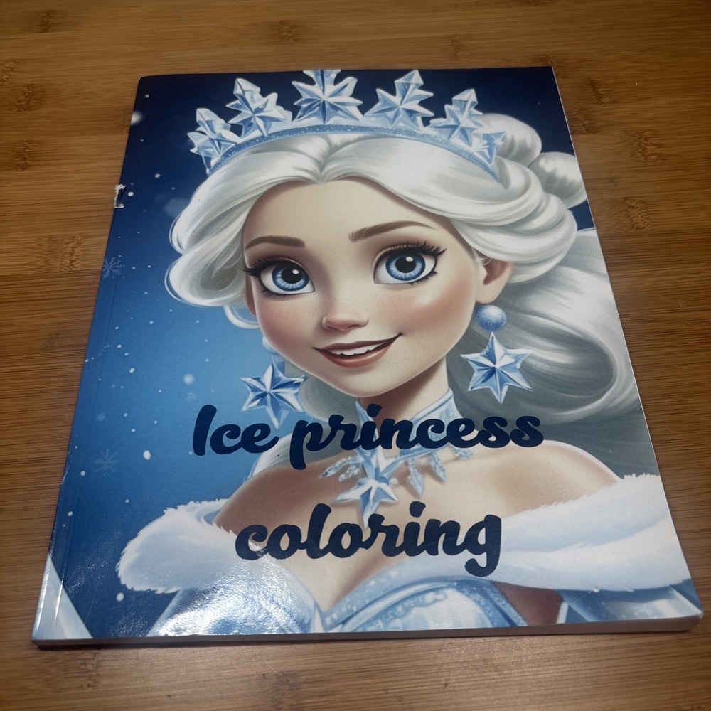Ice Princess Coloring Book